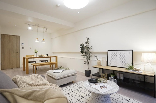 【居間・リビング】 | 目白ガーデニア | イメージ画像となります。実際とは異なりますので、ご注意ください！