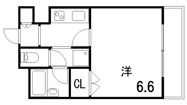 イースト神戸本山の間取り