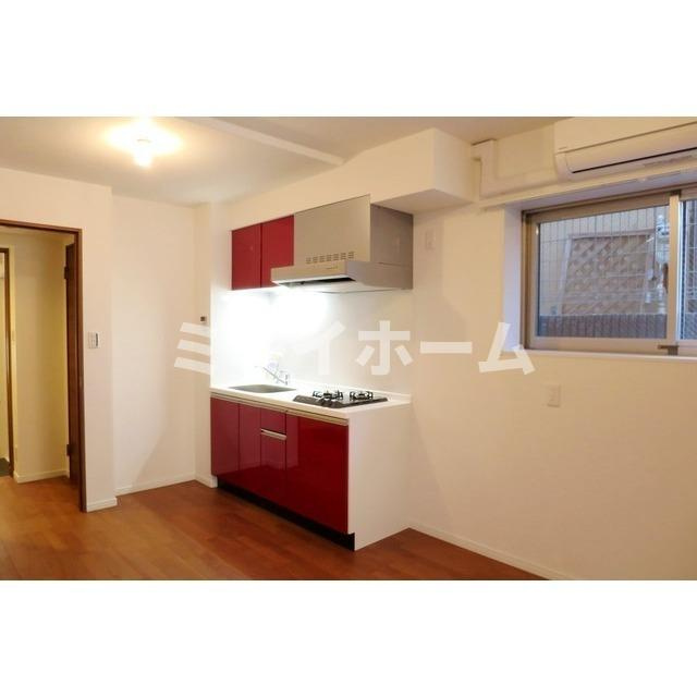 ウェルスクエアイズム蒲田のキッチン