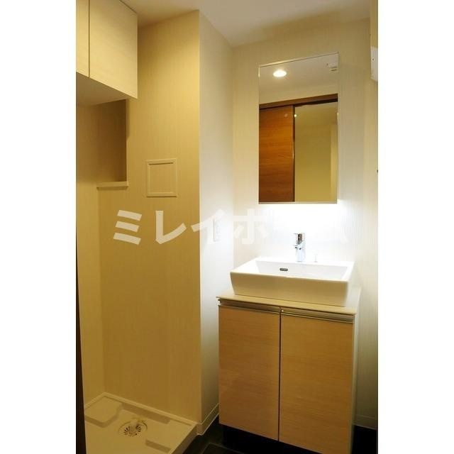 ウェルスクエアイズム蒲田の独立洗面台