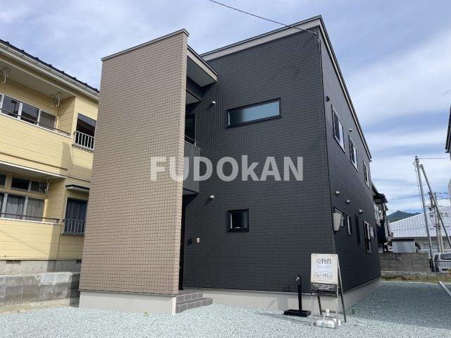 天童市老野森【新築建売】リリーフB棟の外観|B棟現地外観写真。内覧予約受付中です！