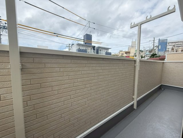 ♥♥豊見城市嘉数第７－6号棟（全７棟）のバルコニー|バルコニーがあります
