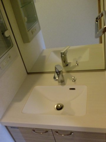 ルーブル多摩川九番館の洗面所