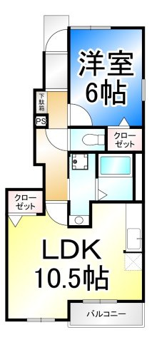 エトワール・KⅡの間取り