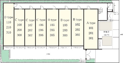 【区画図】 | リブリ・竹ノ塚Ⅲ
