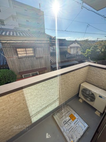 TRIOVE JR久留米駅前のバルコニー|陽当たり良好なバルコニーです♪