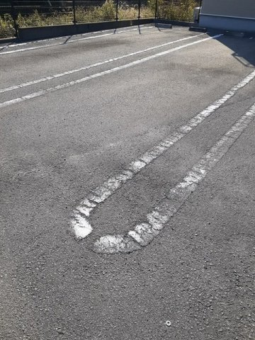 エレガンシア篠原の駐車場|駐車スペースもあります