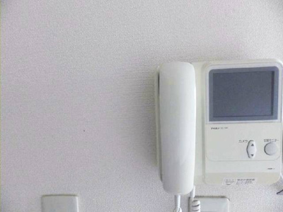 【セキュリティ】 | ヴィラージュA | モニター付インターホン