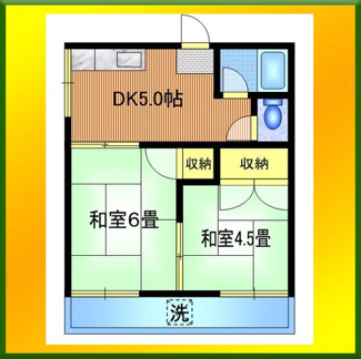 【間取り】 | 山崎コーポ