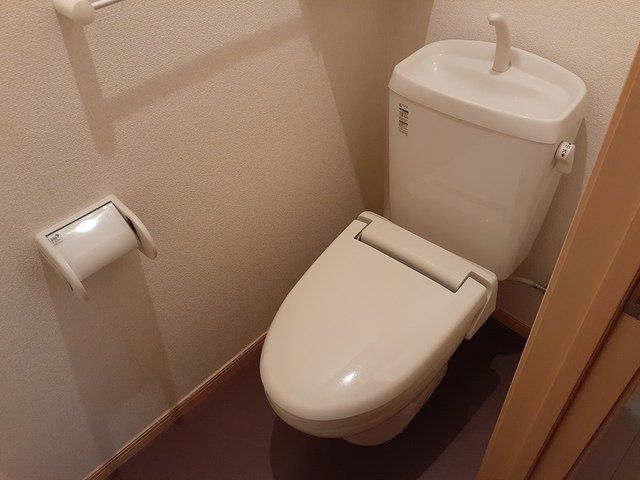 ウィンズⅡ　Ｂのトイレ|ゆったりとした空間のトイレです