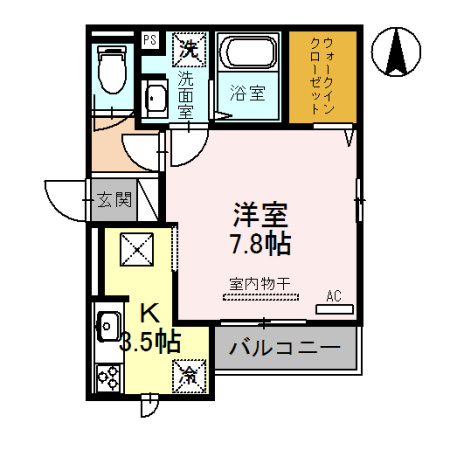 ソシュールの間取り