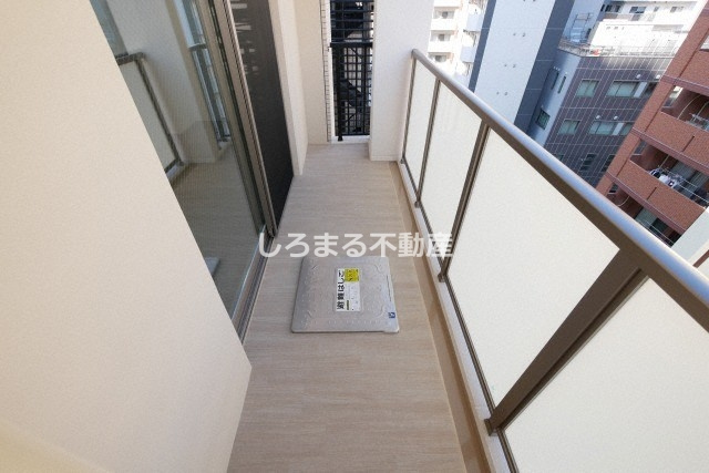 サンセール上本町のバルコニー