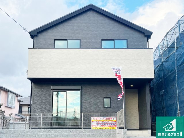 明石市大久保町山手台　第24-2期　新築一戸建ての外観|安心の10年保証！外観を美しく保ち、雨水で汚れを落とします！気になることがありましたら、お気軽にお問い合わせください！
