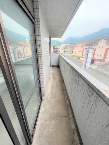 Aスタービル2F-B1のバルコニー