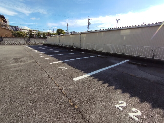 ハイカムール北浦の駐車場