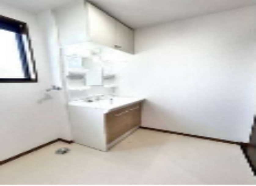 小山市花垣町2丁目　中古戸建の独立洗面台