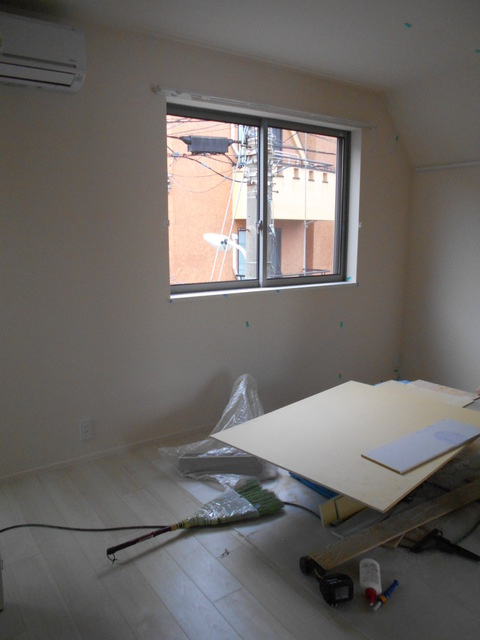 グリーンハイツ大崎の寝室|建築中