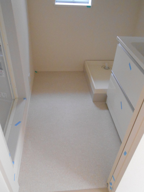 グリーンハイツ大崎の洗面所|建築中