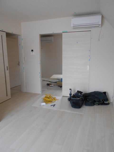 グリーンハイツ大崎の居間・リビング|建築中