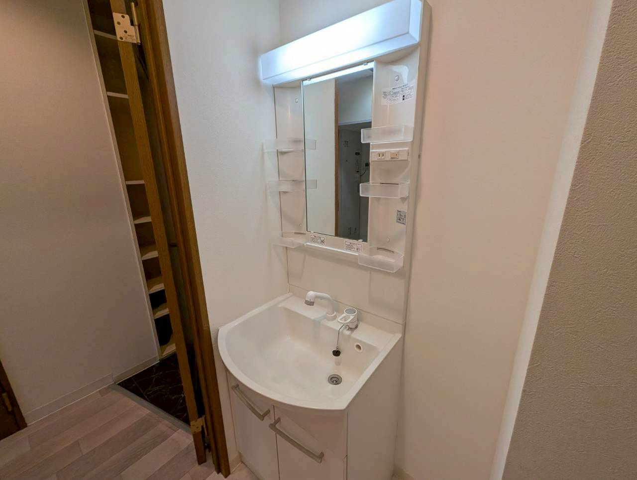 ラフィーネ川西の独立洗面台