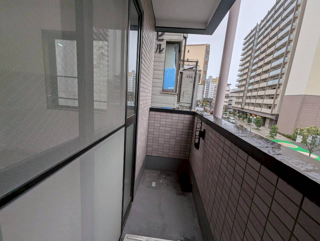 ラフィーネ川西のバルコニー