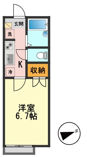 HOKUSAI345の間取り