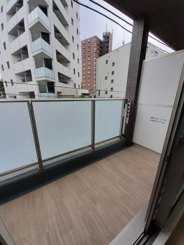 グランシルバ大森のバルコニー