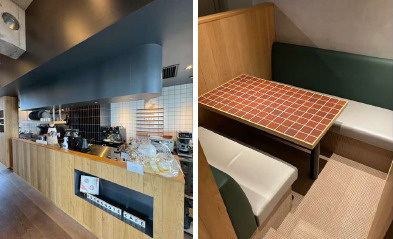 【内装】 | 登戸駅徒歩5分 ウインドワード登戸 7階 12.15坪 カフェ居抜き