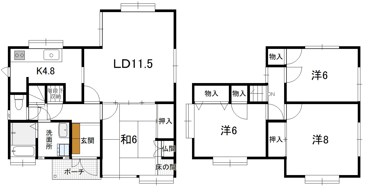 【間取り】の画像