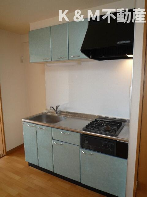 ヴァーグ弐番館のキッチン|キッチンです