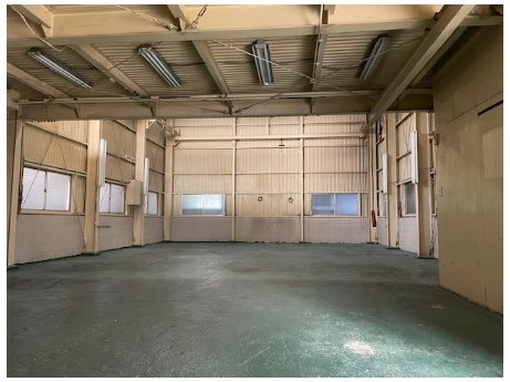 竹田貸工場の内装