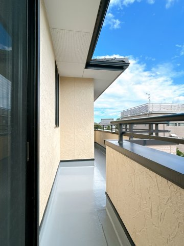 リフォーム中古戸建　本巣市七五三　平成18年築のバルコニー