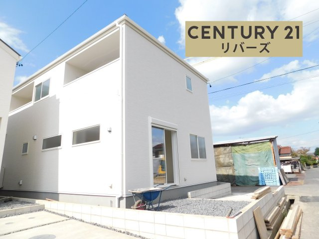 北名古屋市石橋郷の新築一戸建の外観|◇１号棟◇　　いつでもご案内出来ます♪（お問合せ当日、平日、水曜、夜間もＯＫ）　長期優良住宅！　敷地４５．５０坪！　開放的な角地！　駐車３台ＯＫ！　２階全室南向き♪　納戸やＷＩＣなど収納豊富！