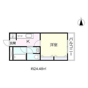 サンフラッツ新大阪別館の間取り
