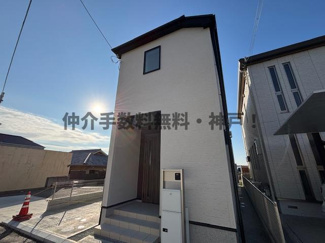 【外観】 | 神戸市垂水区霞ケ丘3丁目　新築戸建　仲介手数料無料！ | 外はこのようになっています