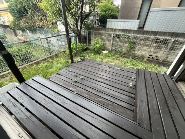 小平市花小金井５丁目の中古一戸建の庭