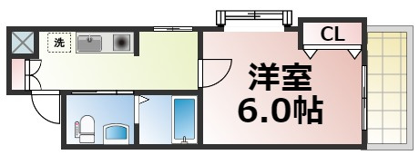 【間取り】 | 東小橋Ⅱ番館　仲介手数料無料
