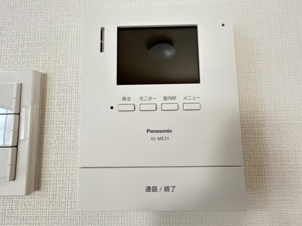 福岡市早良区野芥6丁目　中古戸建の防犯設備