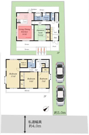 武蔵野市八幡町１丁目の中古一戸建