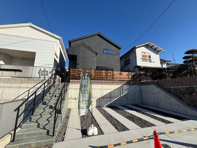 【外観】 | 神戸市須磨区白川台1丁目　新築戸建2号地　仲介手数料無料！ | 建物外観を気になさる方へ、見た目の良い物件です