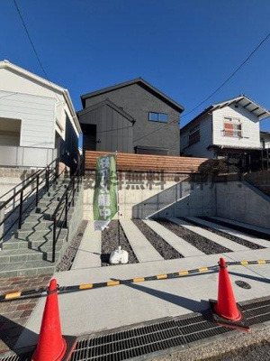 【外観】 | 神戸市須磨区白川台1丁目　新築戸建2号地　仲介手数料無料！ | 外はこのようになっています