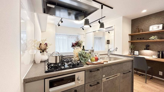 グリーンキャピタル第2笹塚のキッチン