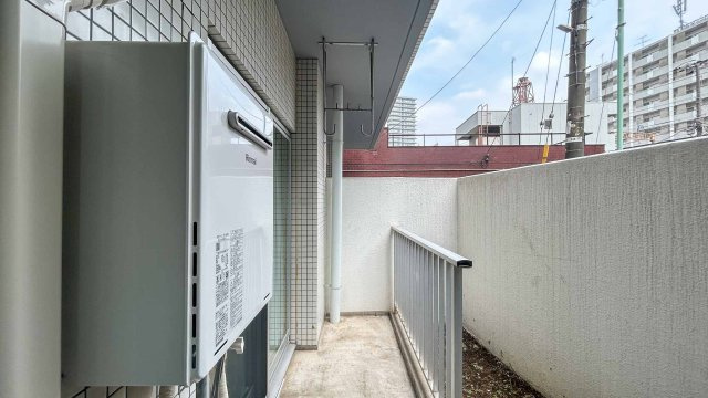 グリーンキャピタル第2笹塚のバルコニー