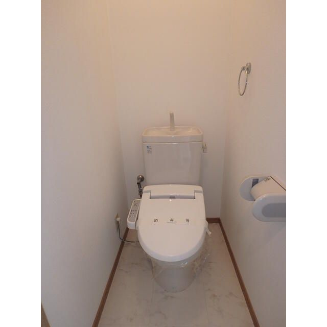 エヴィアンのトイレ