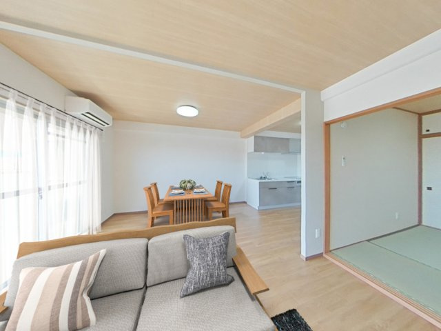 アーク大垣の居間・リビング|リビングCG画像