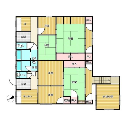 【間取り】 | 姫路市飯田３丁目連棟