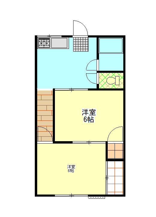 リバティー大志辺の間取り