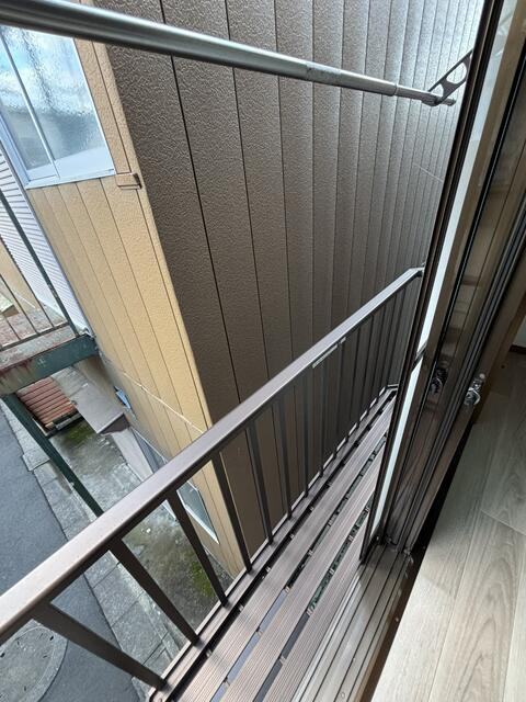 東松本一丁目貸家のバルコニー