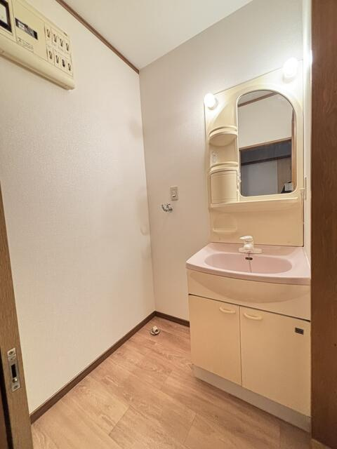 東松本一丁目貸家の洗面所