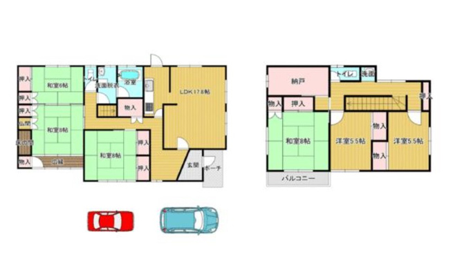 【間取り】 | 間取りは6SLDKになります。